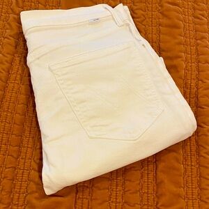 MOTHER the Tomcat ankle in Cream Puffs, sz 30